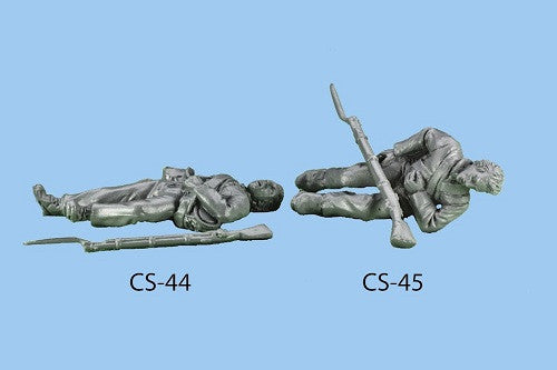 CS-45 Confederate Infantry in Shell Jacket / Lying Dead, barehead