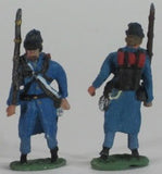 8 Figures - Greatcoats - Kepis - Marching
