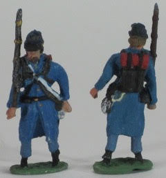8 Figures - Greatcoats - Kepis - Marching