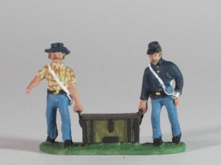 Artillery crew - Chest carriers (3 sets of 2 men carrying chests)